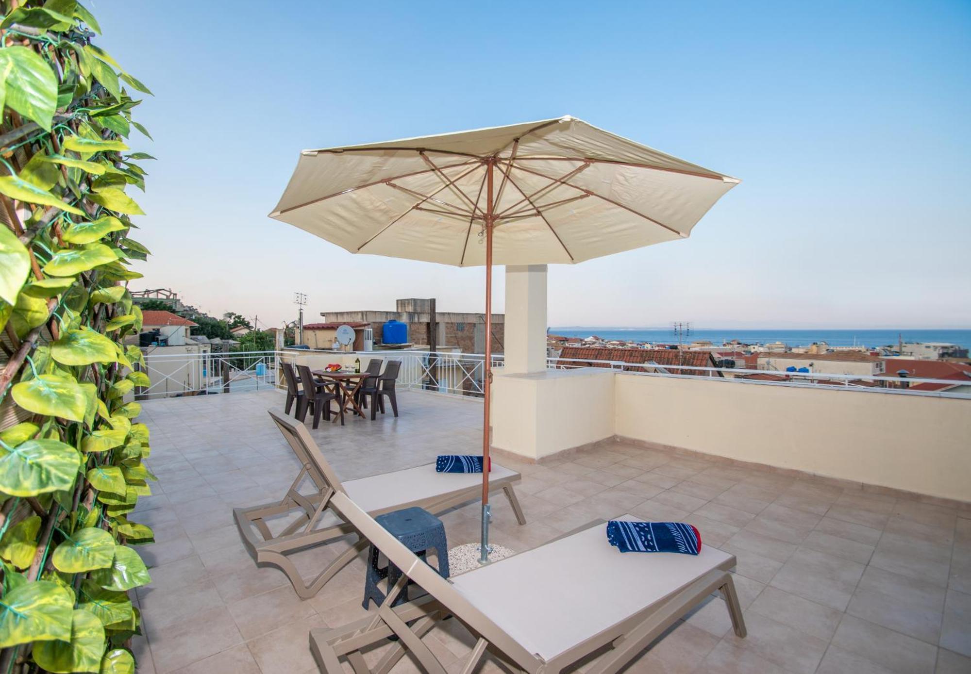 Appartamento Coconut Tree House With Port View Città di Zante Esterno foto